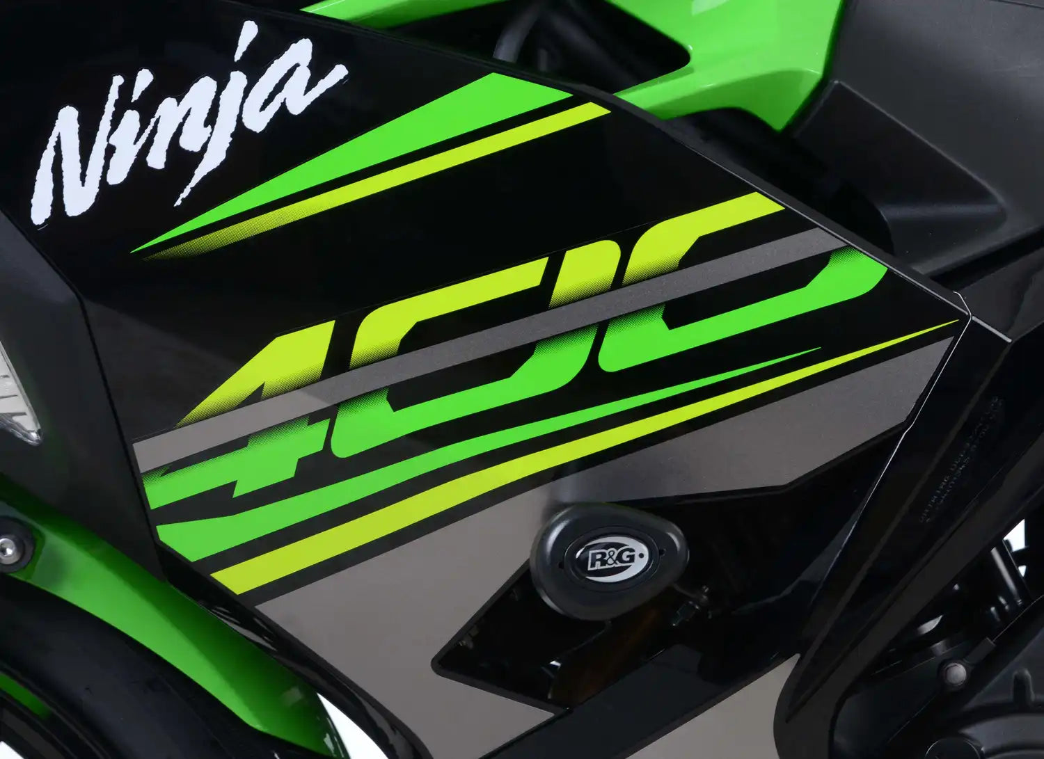 R&G Crash Protectors Aero Style (Non drill) - Kawasaki Ninja 400/250/500/Z (2018 - Onwards)