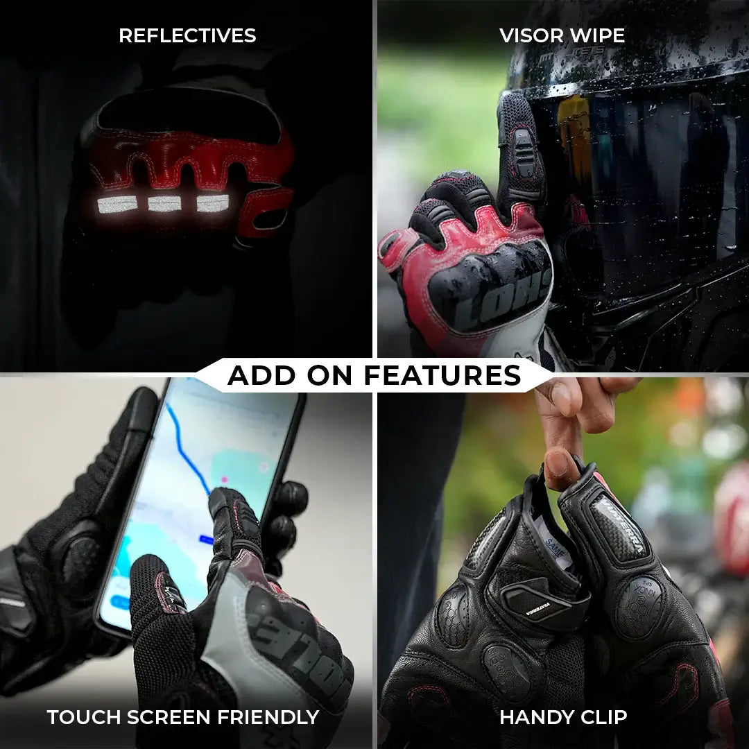 Viaterra Holeshot Pro Riding Gloves