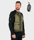 Knox Men’s Tor Armoured Shirt & Waterproof Shell - Sage Green