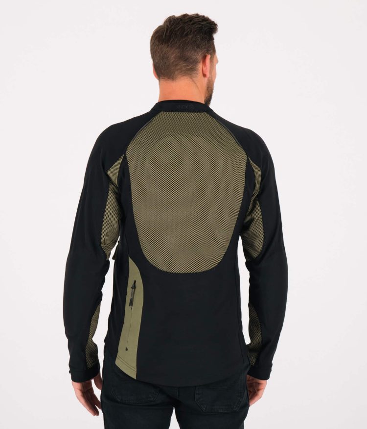 Knox Men’s Tor Armoured Shirt & Waterproof Shell - Sage Green