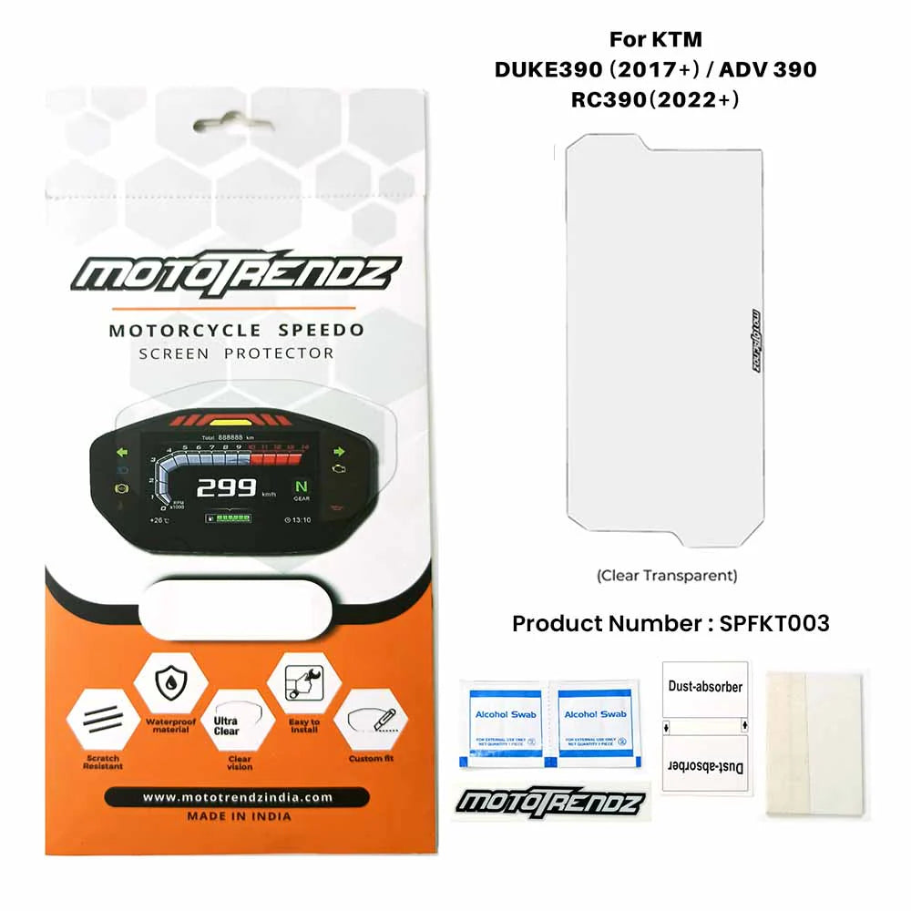 Mototrendz Speedo Screen Protector – KTM Duke390 / Adventure390