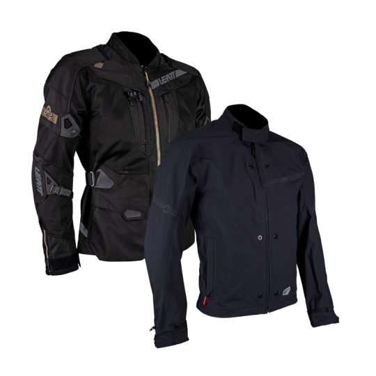 Leatt ADV Flow Tour 7.5 Riding Jacket - Stealth