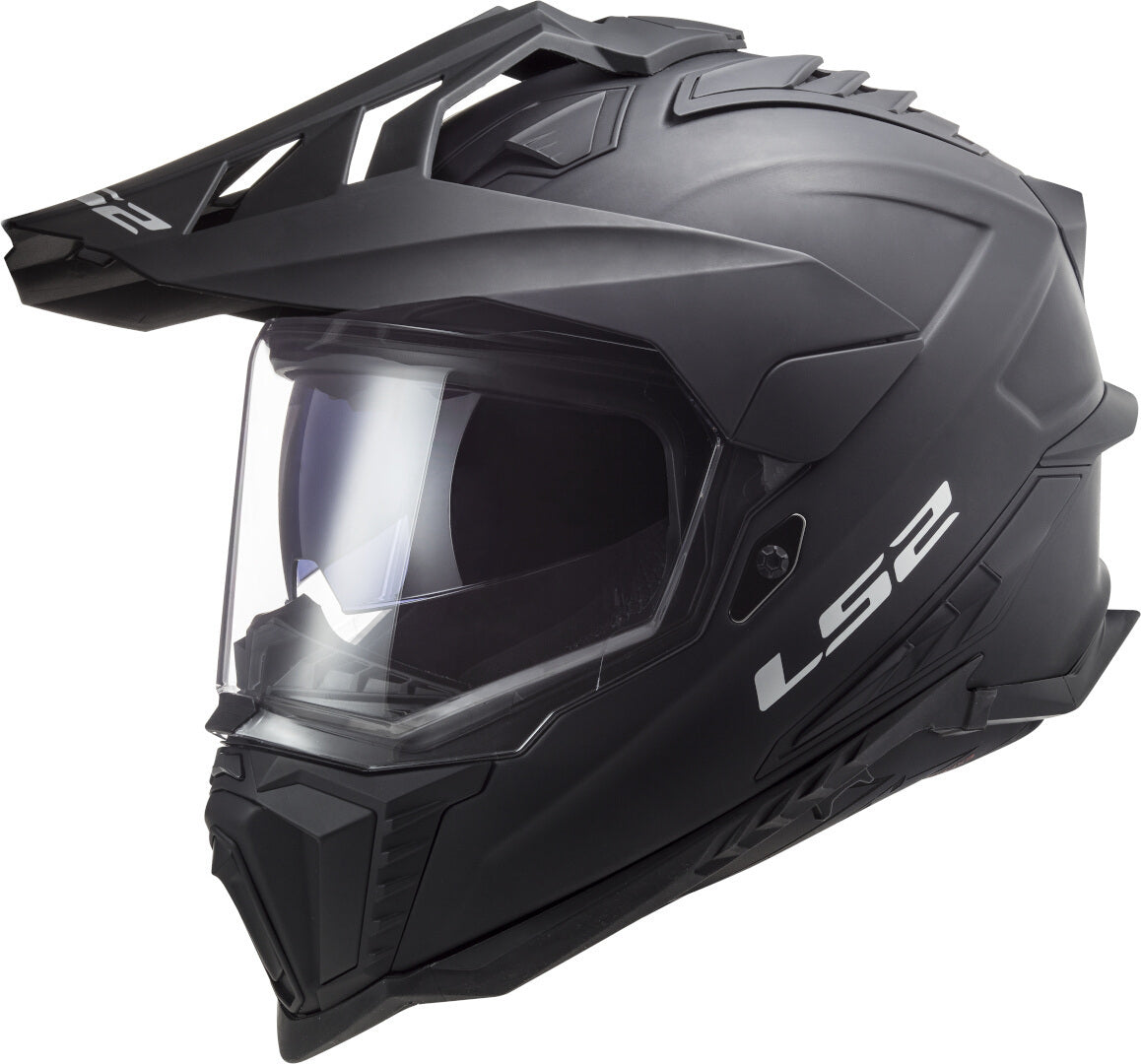 LS2 MX701 Explorer Solid Matt Helmet - Black