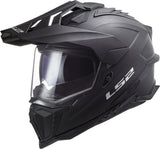 LS2 MX701 Explorer Solid Matt Helmet - Black