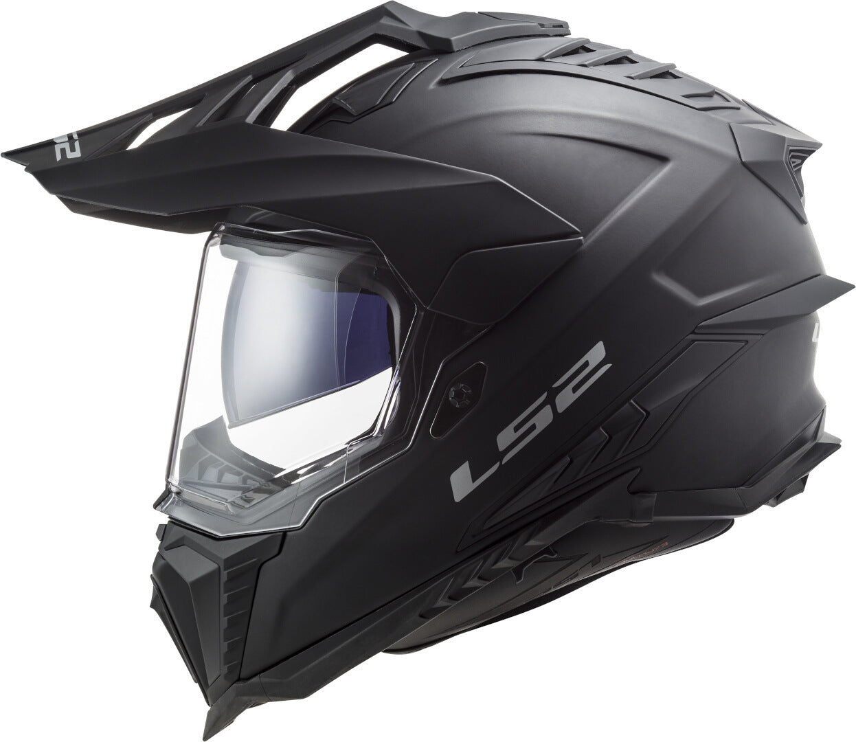 LS2 MX701 Explorer Solid Matt Helmet - Black