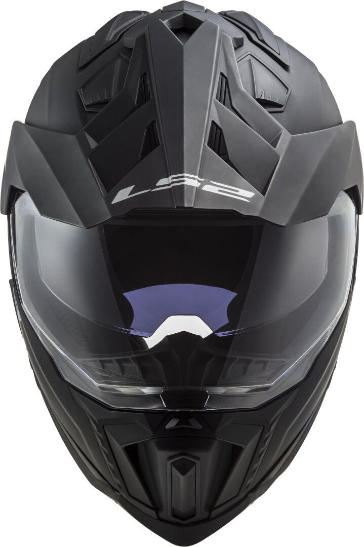 LS2 MX701 Explorer Solid Matt Helmet - Black