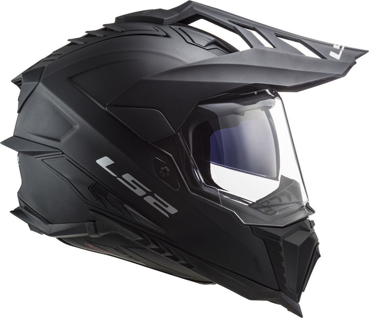 LS2 MX701 Explorer Solid Matt Helmet - Black