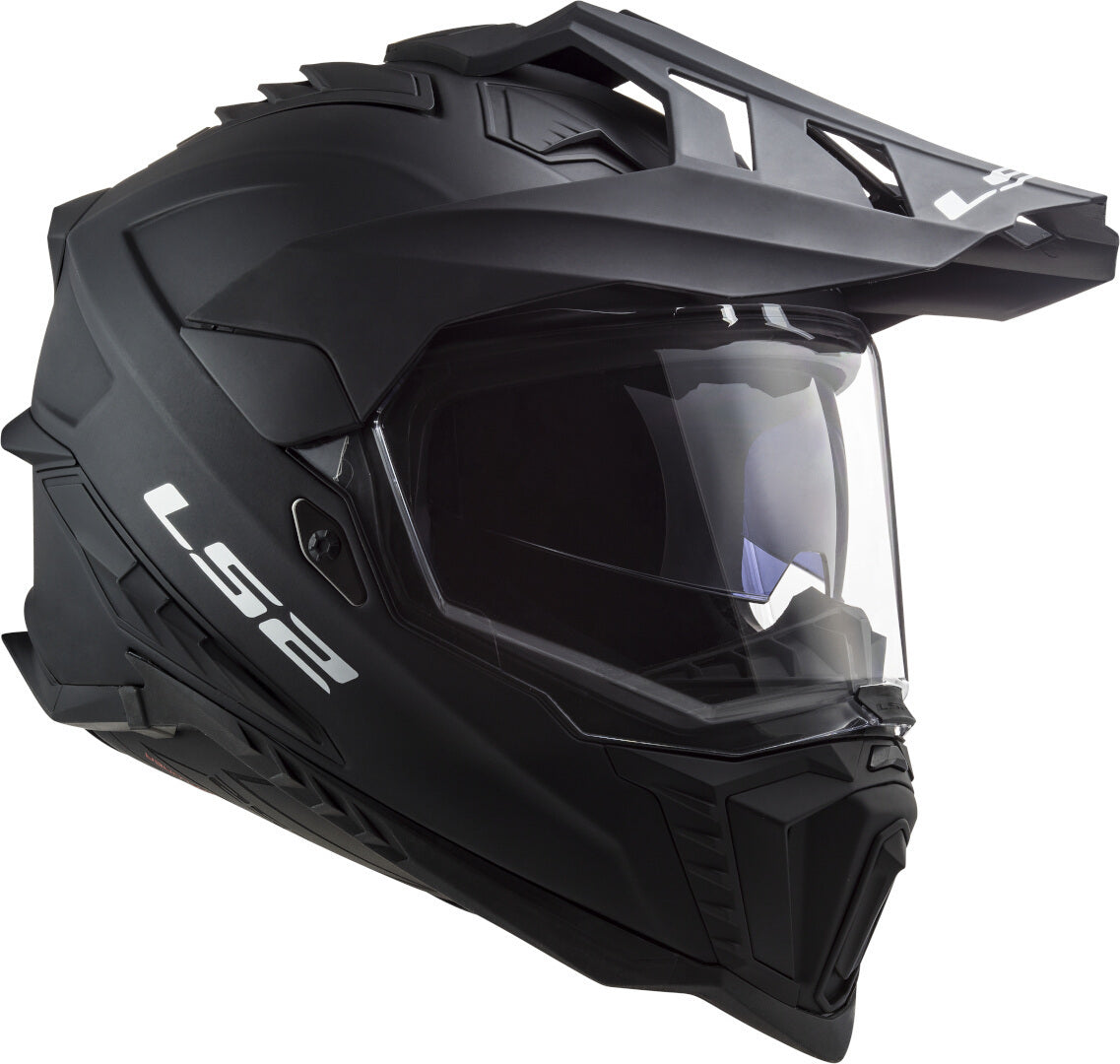 LS2 MX701 Explorer Solid Matt Helmet - Black