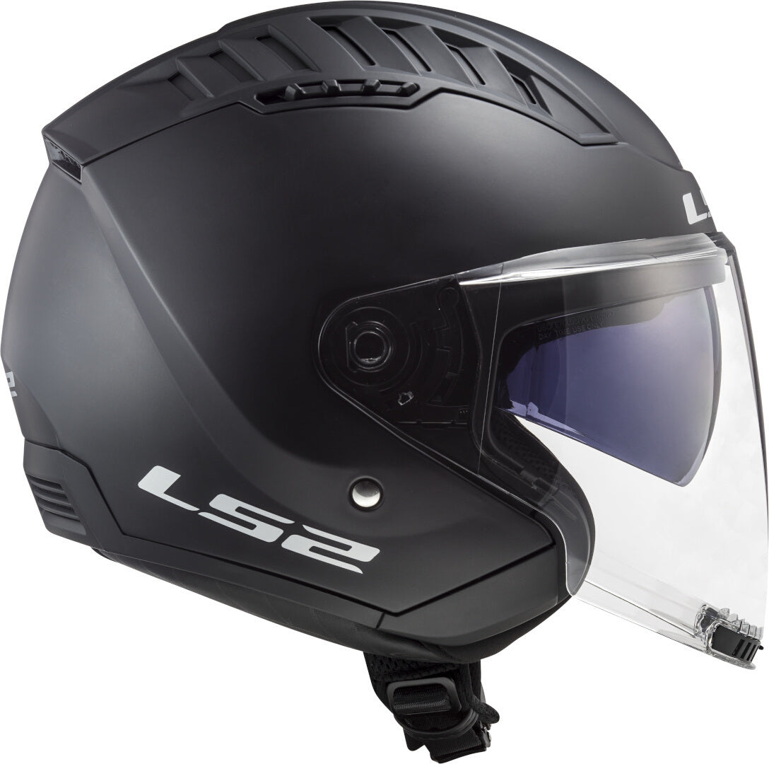 LS2 OF600 Copter II Matt Helmet - Black