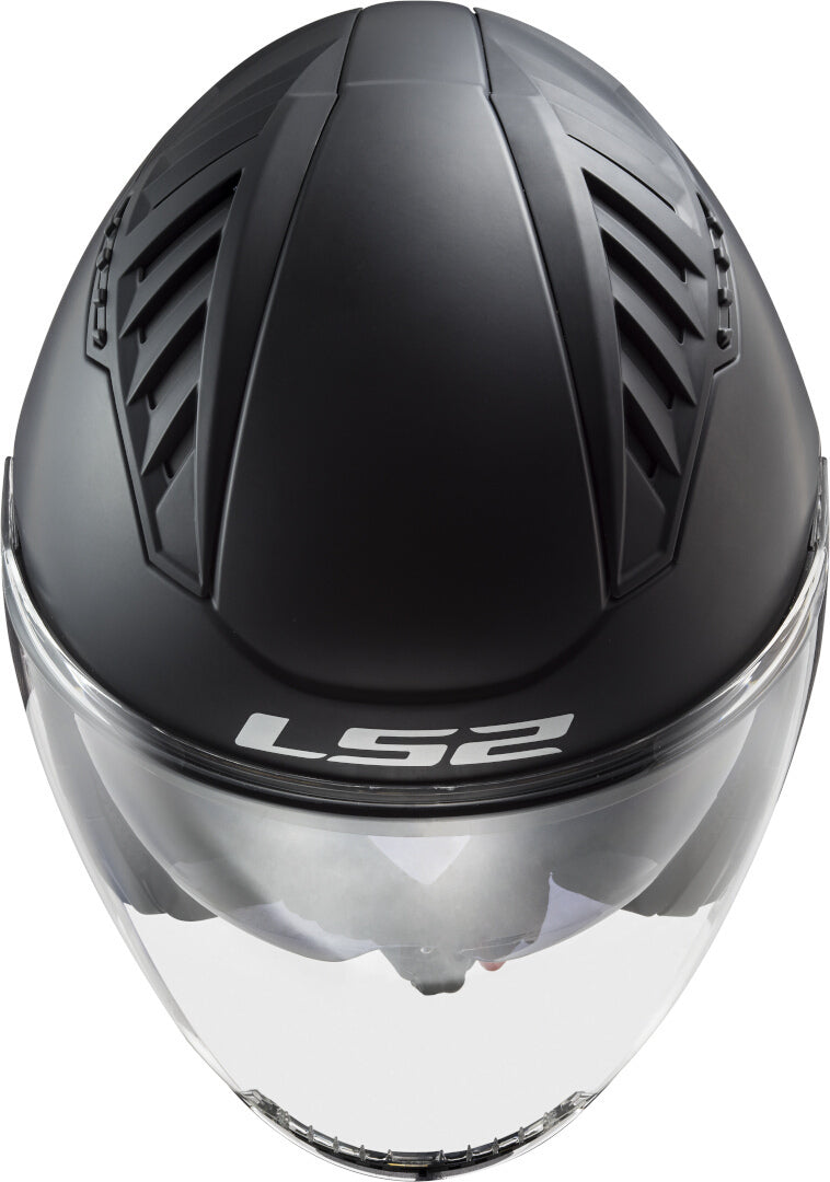 LS2 OF600 Copter II Matt Helmet - Black
