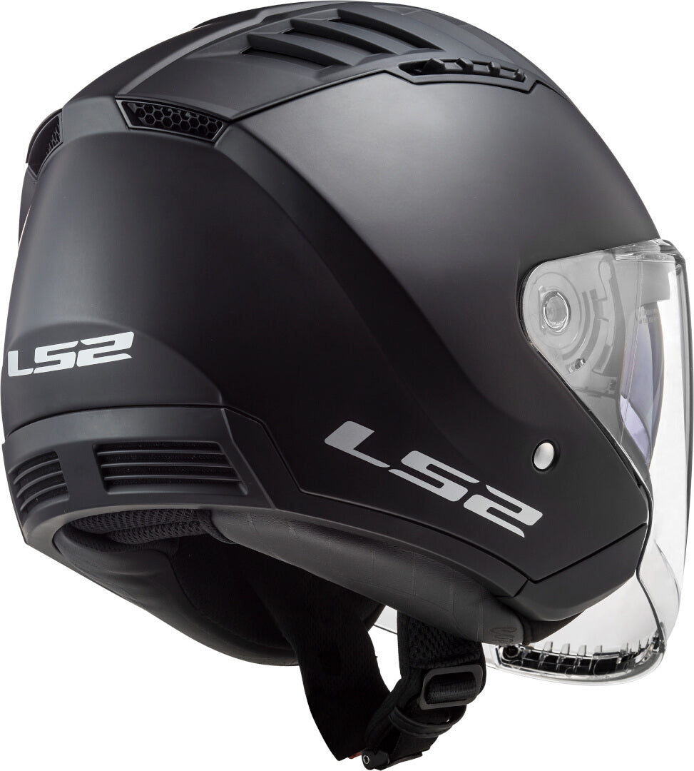 LS2 OF600 Copter II Matt Helmet - Black