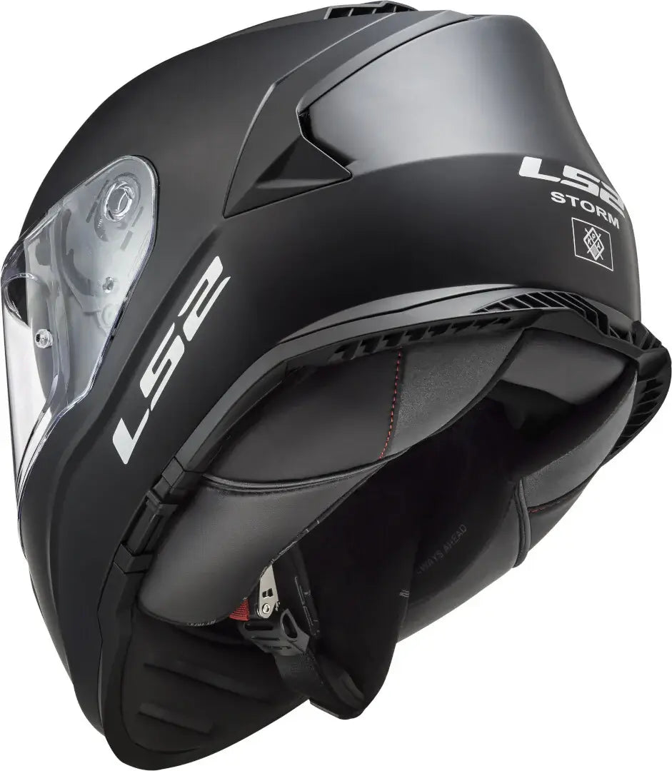LS2 Storm 2 Solid Matt Black-06 Helmet
