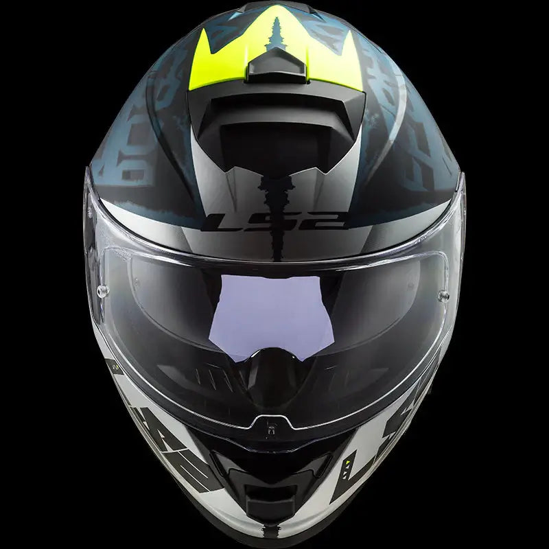 LS2 FF800 Storm 2 Sprinter Matt Sliver Cobalt-06 Helmet