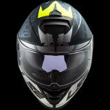 LS2 FF800 Storm 2 Sprinter Matt Sliver Cobalt-06 Helmet