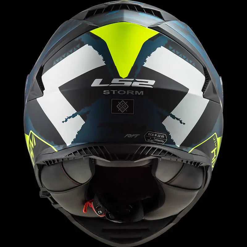 LS2 FF800 Storm 2 Sprinter Matt Sliver Cobalt-06 Helmet