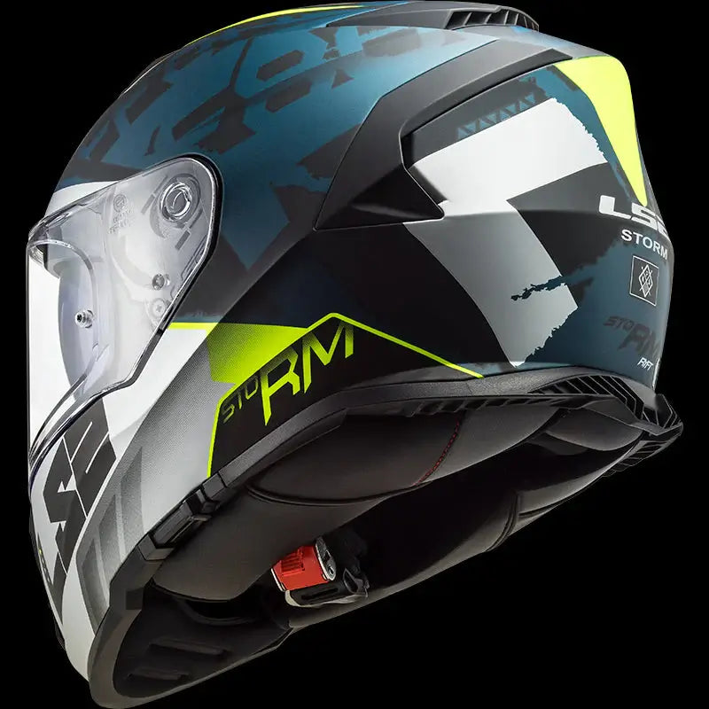 LS2 FF800 Storm 2 Sprinter Matt Sliver Cobalt-06 Helmet