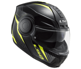 LS2 FF902 Scope Skid Black Hi-Vis Helmet