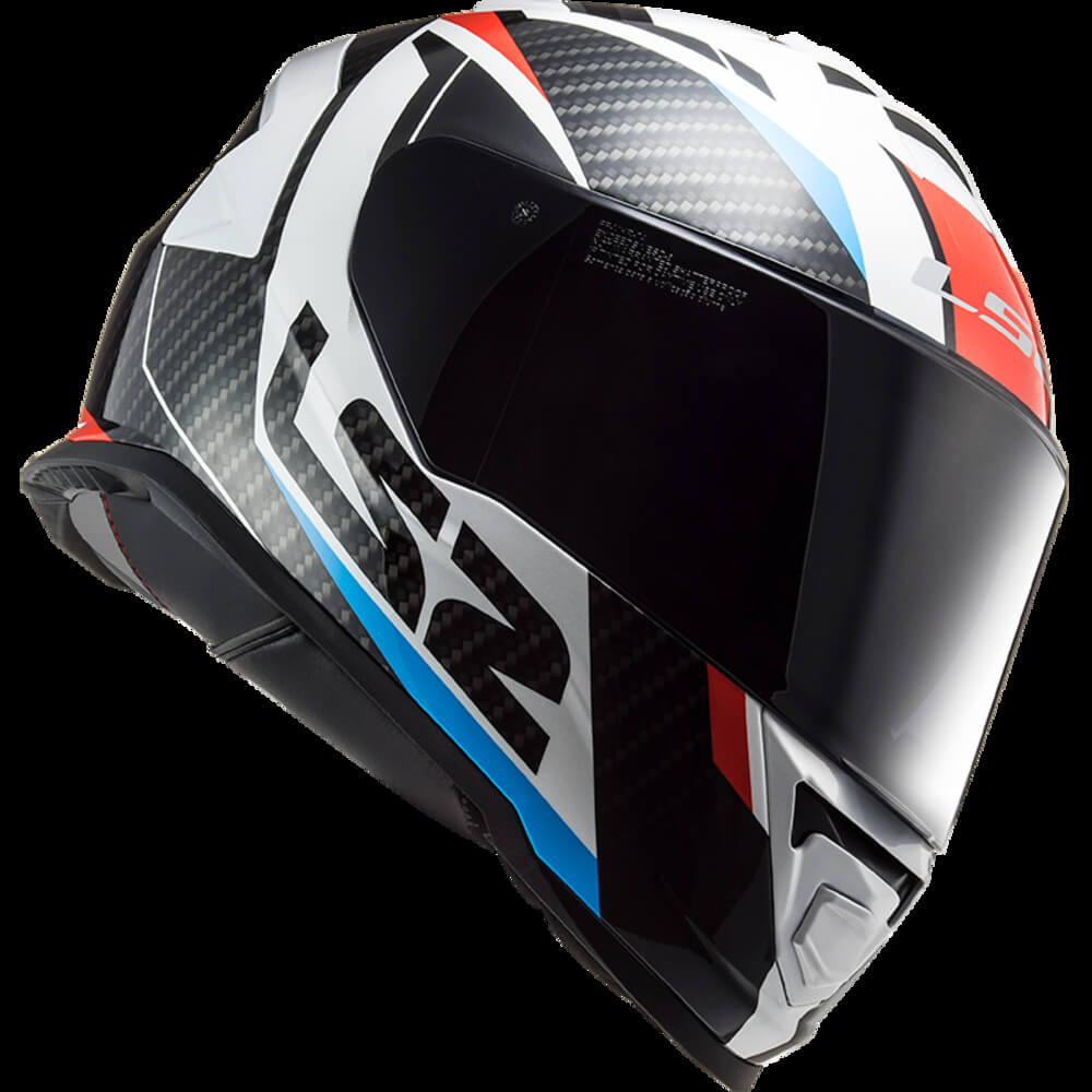 LS2 Storm 2 Racer Gloss Blue Red Helmet