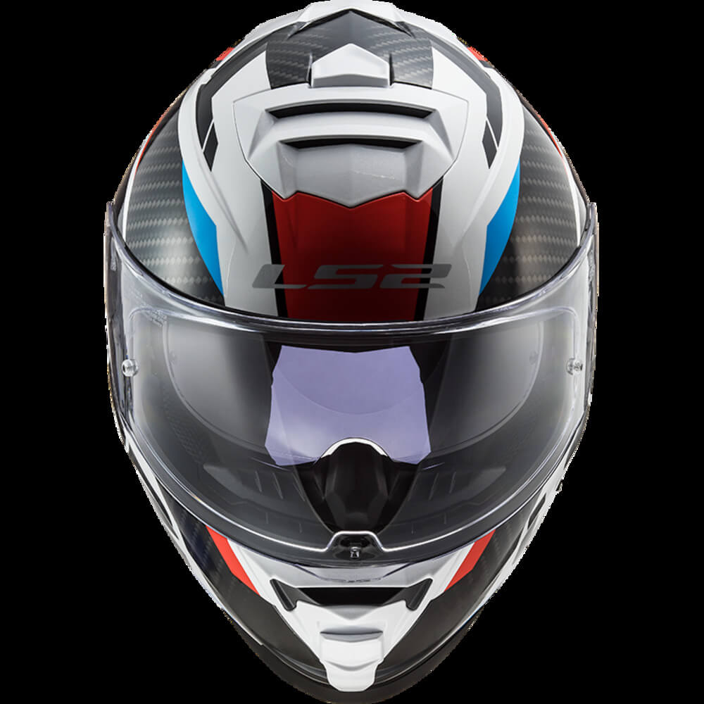 LS2 Storm 2 Racer Gloss Blue Red Helmet