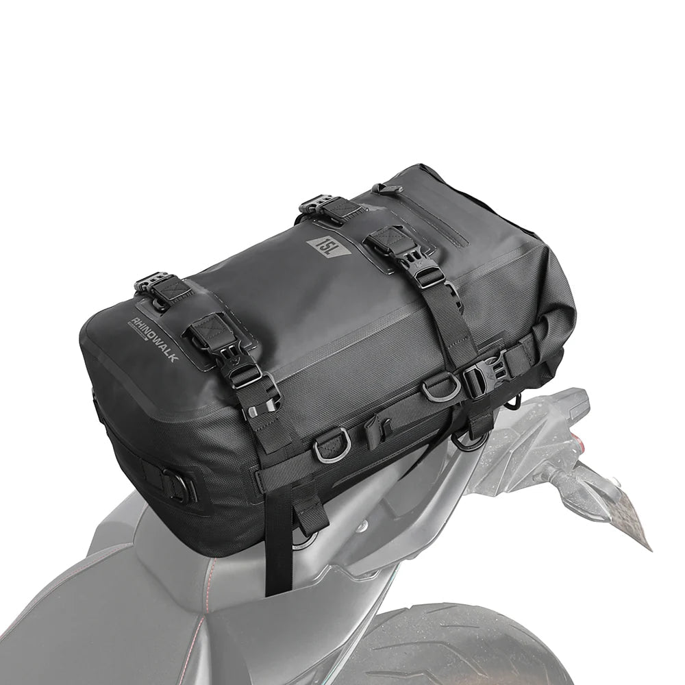 Rhinowalk 15L Waterproof Seat Tail Bag Dry Bag - MT2215BK