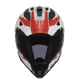 LS2 MX436 Pioneer Namib White Blue Red Helmet