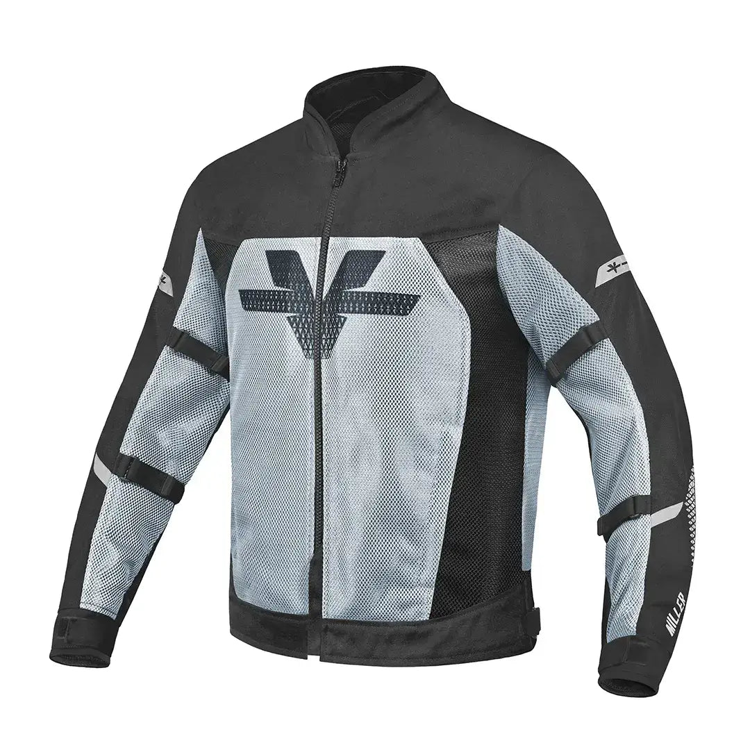 Viaterra Miller Street Mesh Black Riding Jacket