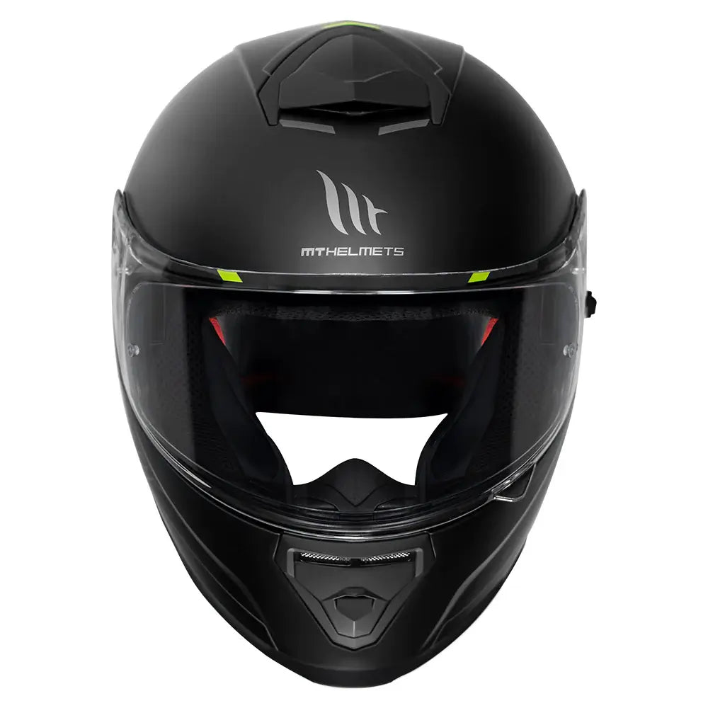 MT Thunder 3 Pro Solid Matt Black Helmet