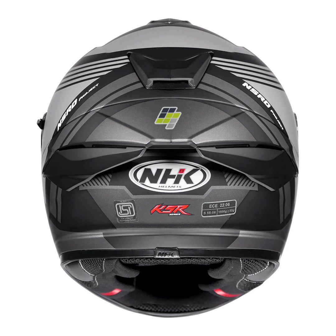 NHK K5R Fader Helmet - Matt Grey