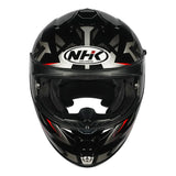 NHK K5R Wingstar Helmet - Black & Red