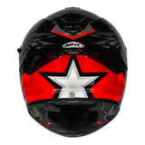 NHK K5R Wingstar Helmet - Black & Red