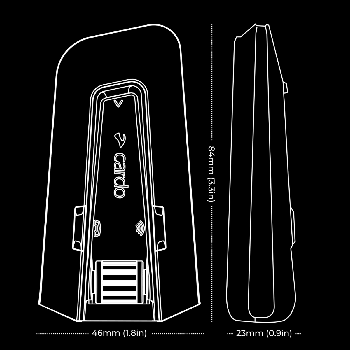 Cardo Packtalk Neo Bluetooth Communication System