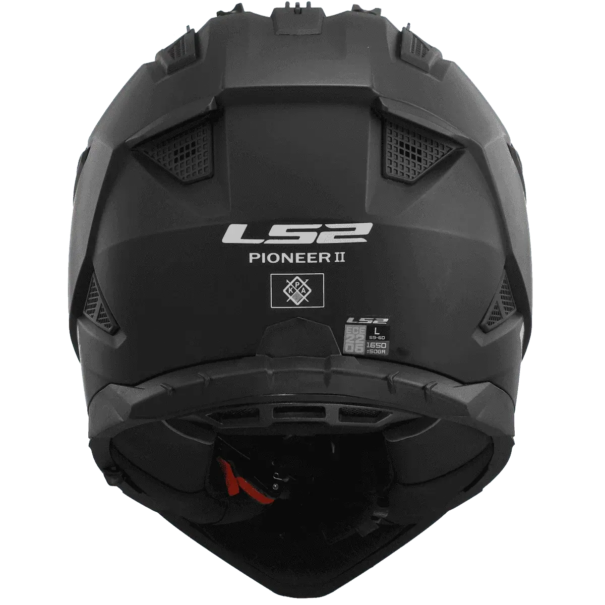 LS2 MX436 Pioneer Solid Matt Black Helmet