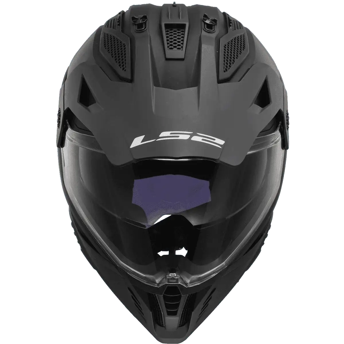 LS2 MX436 Pioneer Solid Matt Black Helmet