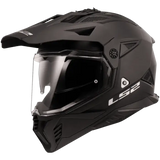 LS2 MX436 Pioneer Solid Matt Black Helmet