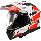LS2 MX436 Pioneer Hill White Red Helmet