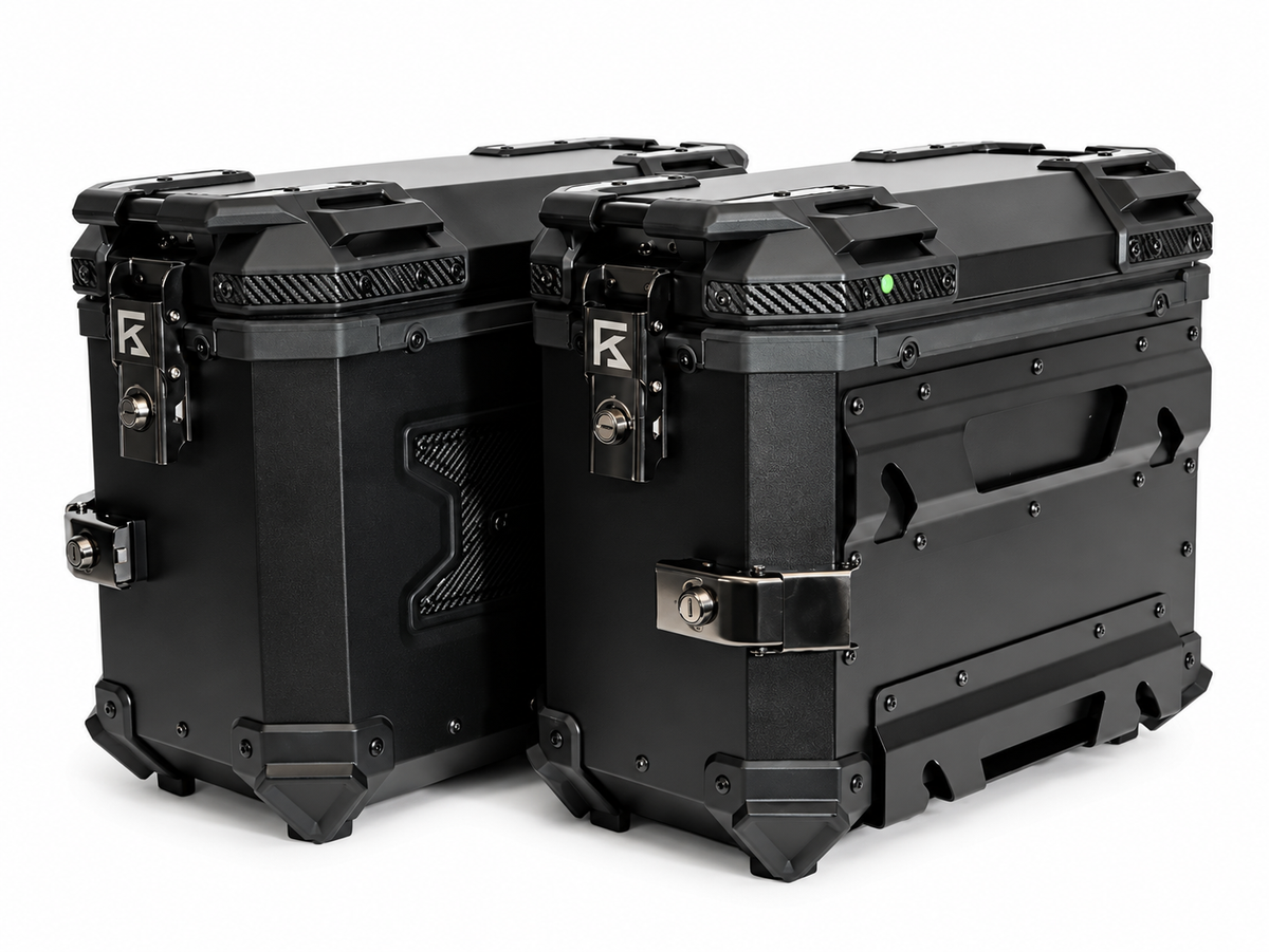 Kolga Bros Carbon Moto Panniers