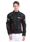 Solace Ramble V2 Black-Red Riding Jacket