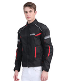 Solace Ramble V2 Black-Red Riding Jacket