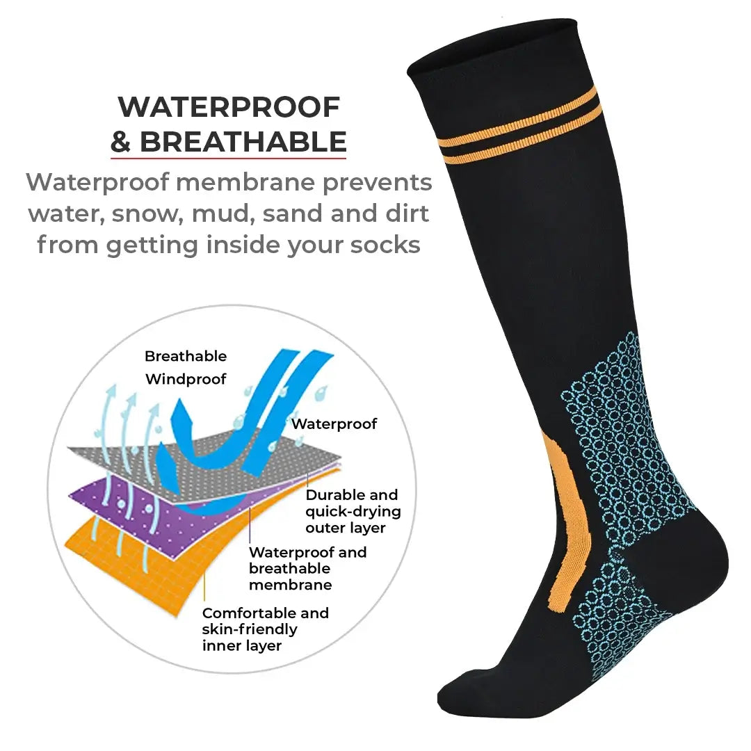 Randy Sun Waterproof Knee High Socks X216