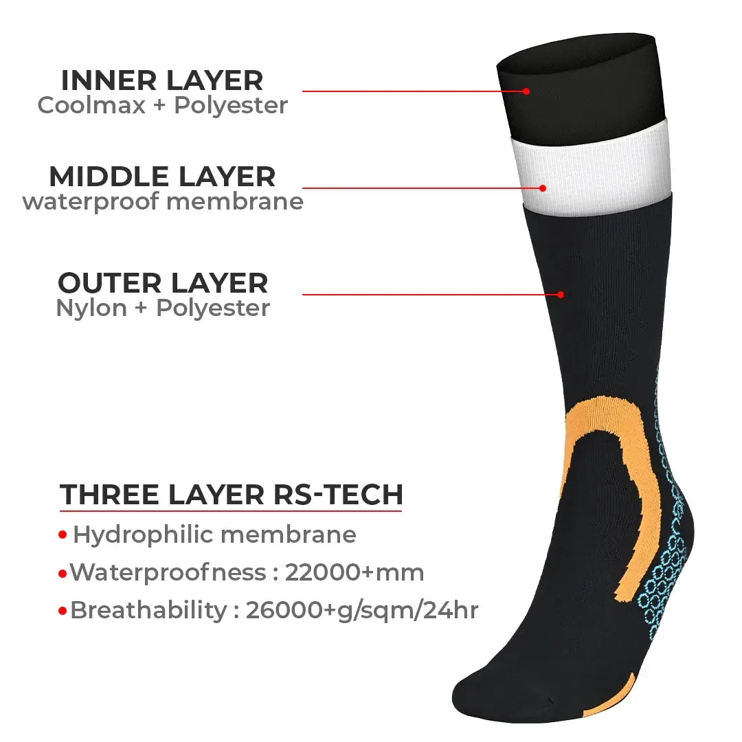 Randy Sun Waterproof Knee High Socks X216