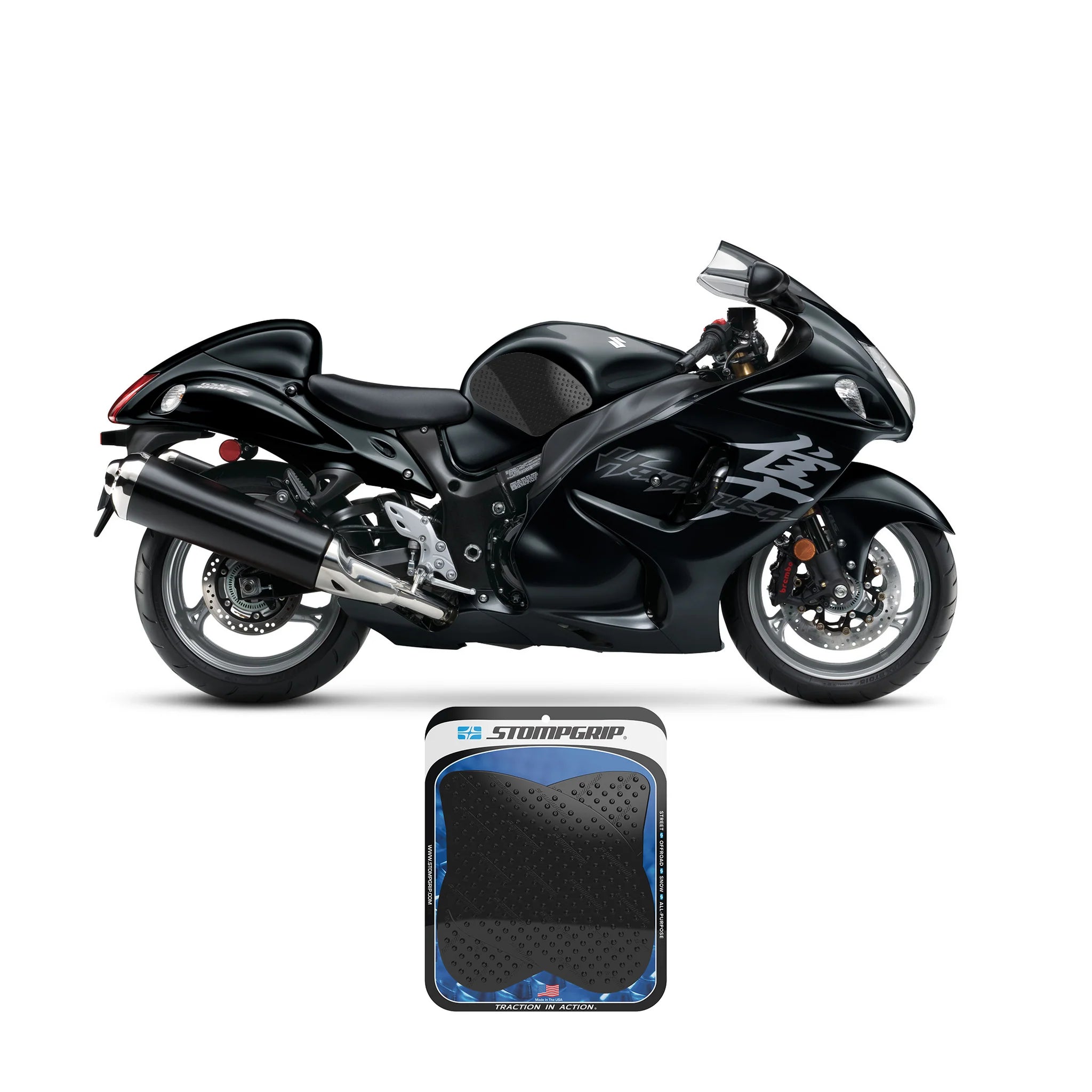 Stompgrip Tank Grip-Suzuki Hayabusa (2000-20)