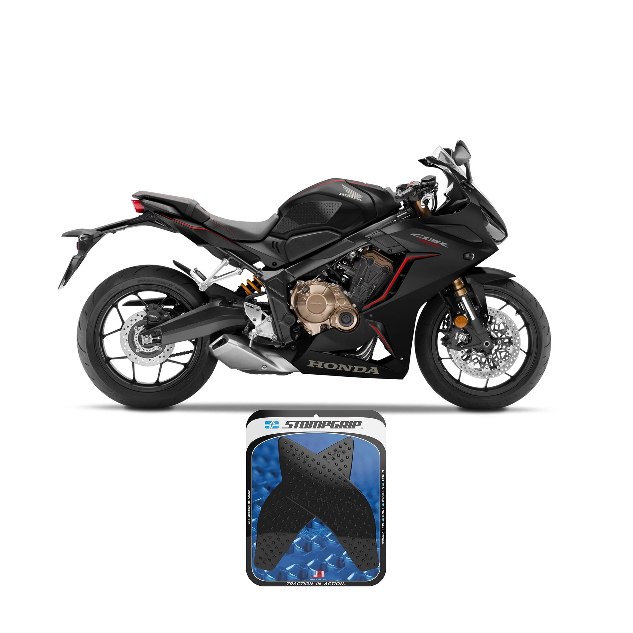 Stompgrip Tank Grip-Honda CB300R/650R/CBR650R (2019-Onwards)