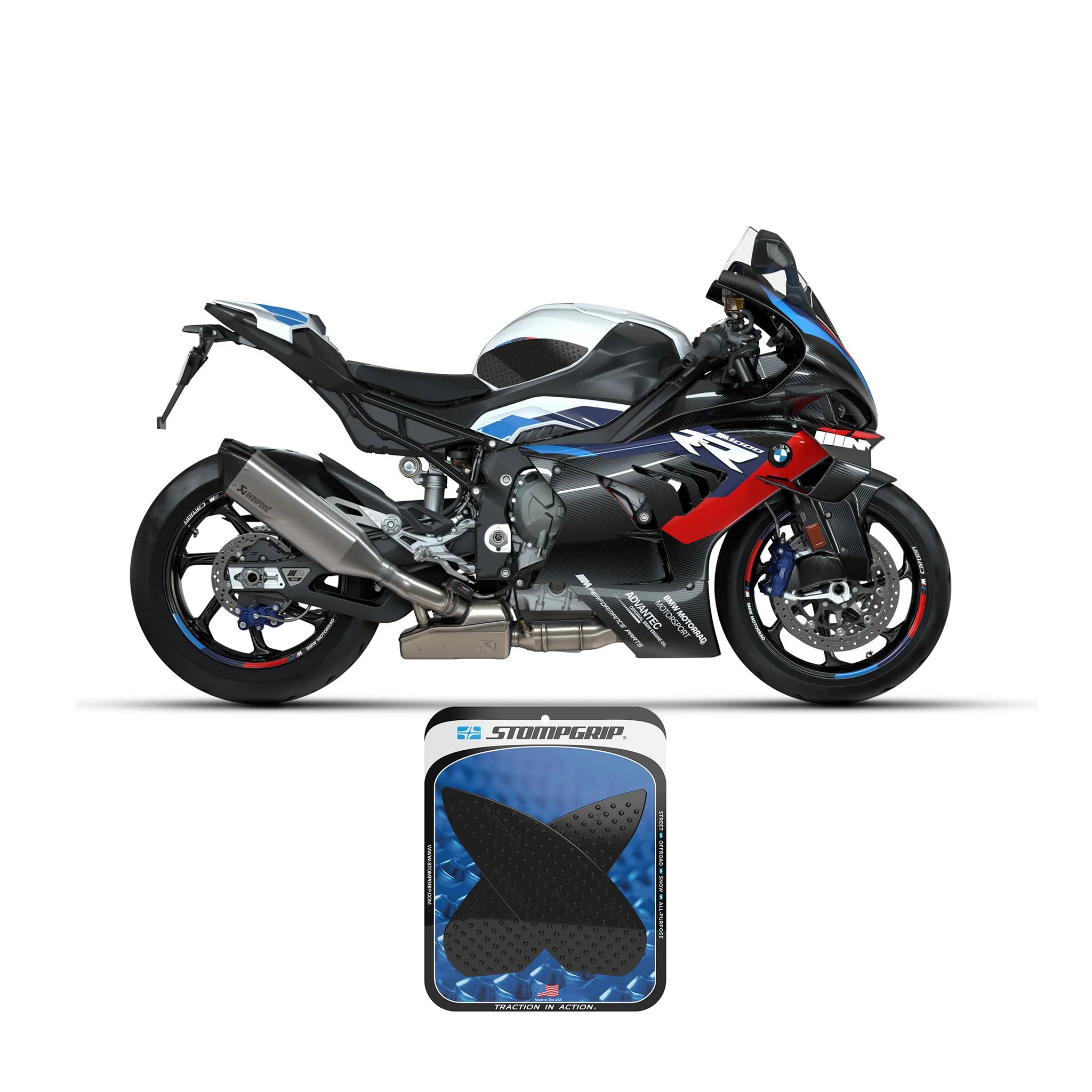 Stompgrip Tank Grip-BMW M1000 RR/S1000 R/RR (2020-Onwards)