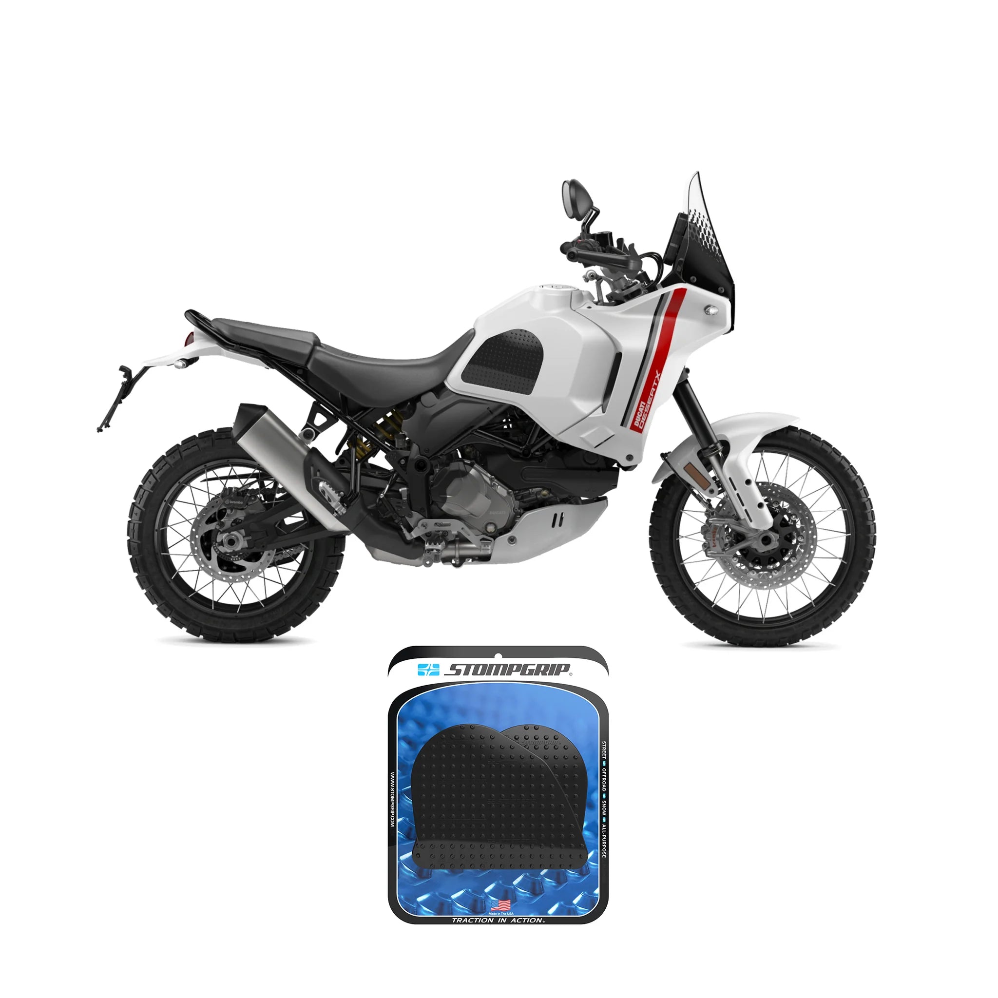 Stompgrip Tank Grip-Ducati DesertX (2022-Onwards)