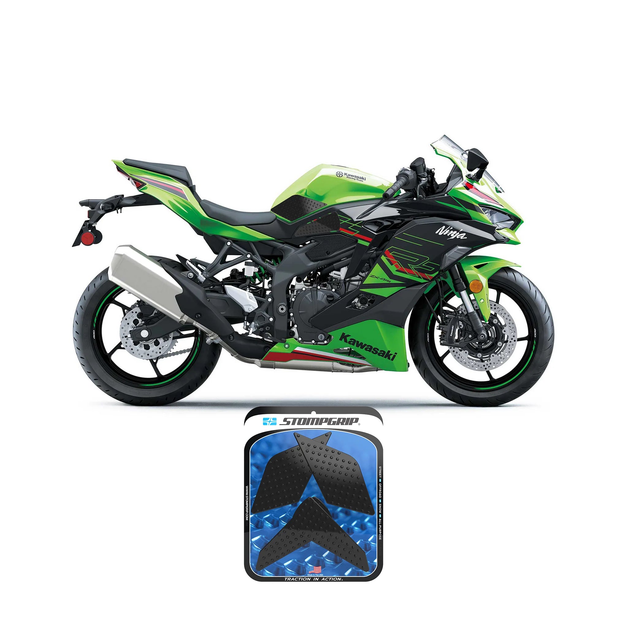 Stompgrip Tank Grip-Kawasaki Ninja ZX-4RR (2023-Onwards)