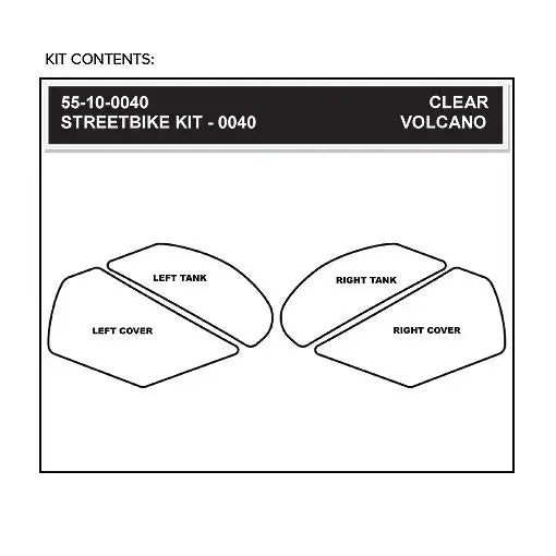 Stompgrip Tank Grip for Kawasaki ZX-10R