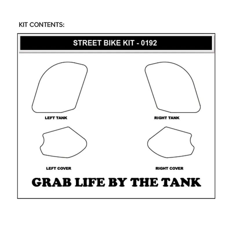 Stompgrip Tank Grip for Panigale V4/ V4S/ V4R & Streetfighter V4/ V4S