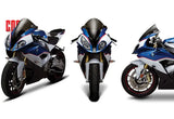 Zero Gravity Corsa Light Smoke Windscreen for BMW S1000RR