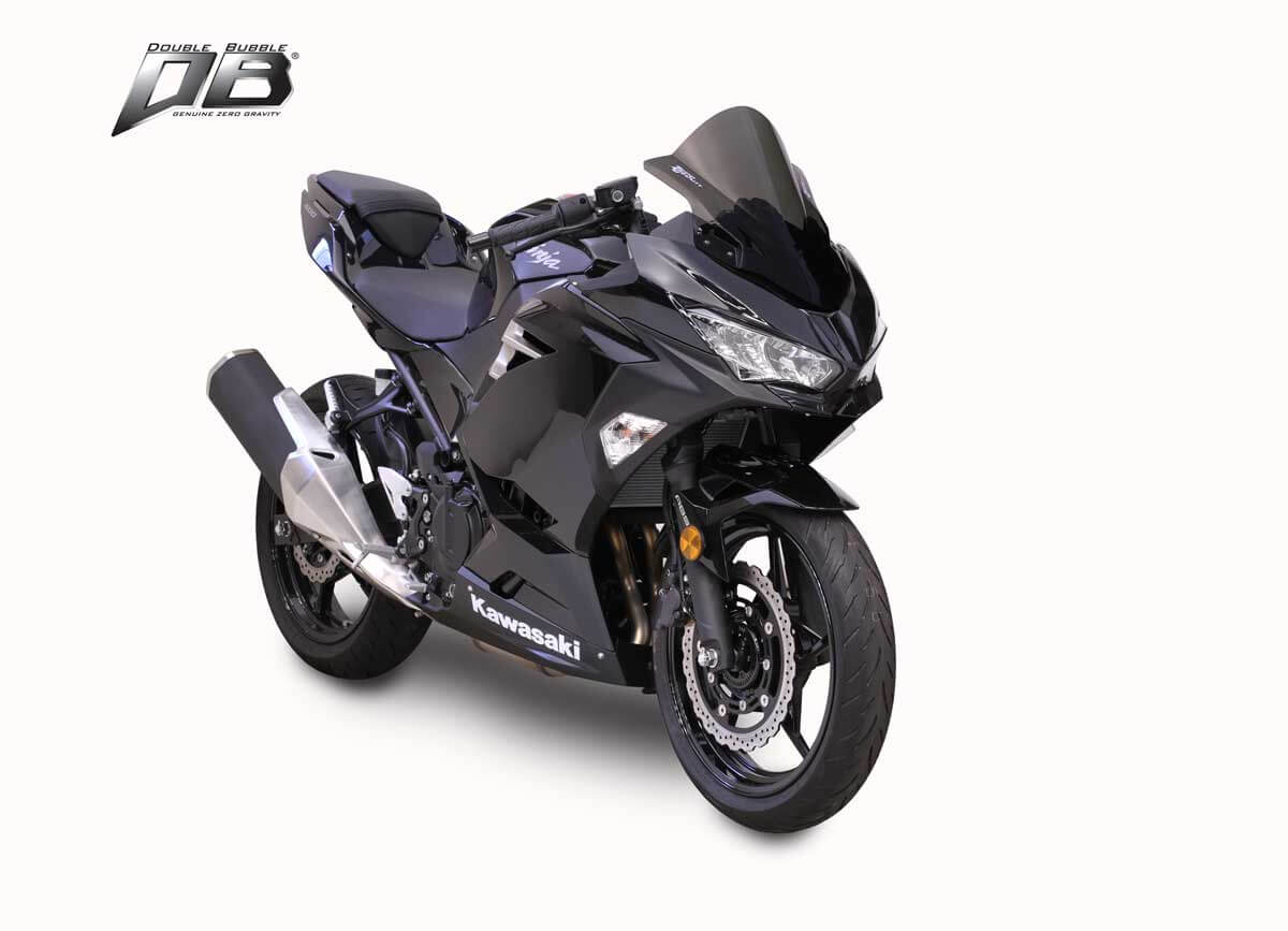 Zero Gravity Double Bubble Windscreen for Ninja 400