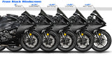 Zero Gravity Corsa Light Smoke Windscreen for ZX-6R